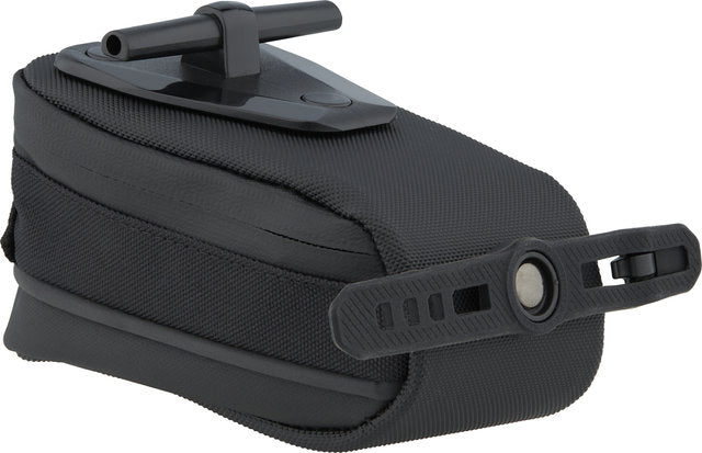 Bbb cycling storepack - waterbestendige zadeltas - racefiets mountainbike - zwart – 0,37l - maat s – bsb-12s