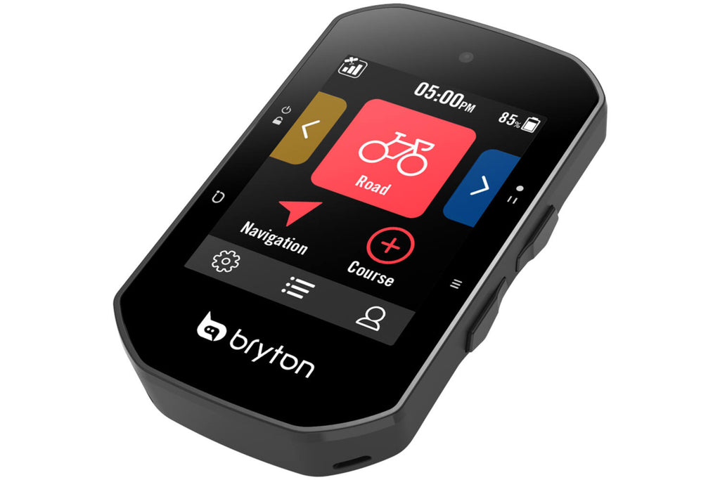 Bryton – Fahrer S500 GPS – Fahrradcomputer inklusive Herzfrequenzgürtel und Trittfrequenzsensor Ant+ Bluetooth