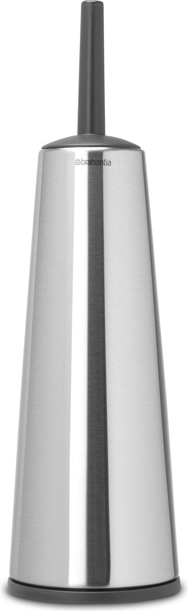 Brabantia toiletborstel en houder matt steel dia.12x42cm