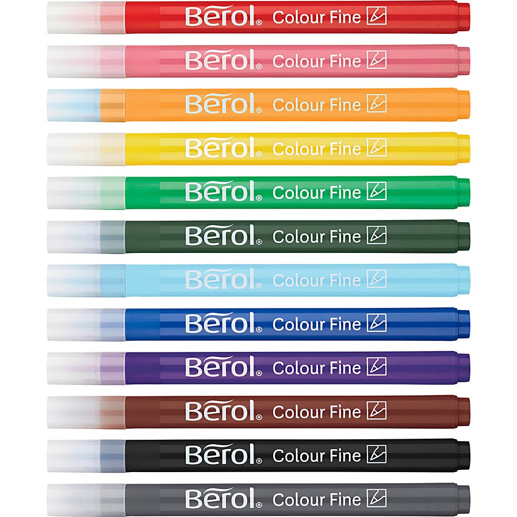 Https: www.cchobby.nl berol-colourfine-d-10-mm-lijndikte-0-3-0-7-mm-diverse-kleuren-42-stuk-1-doosje