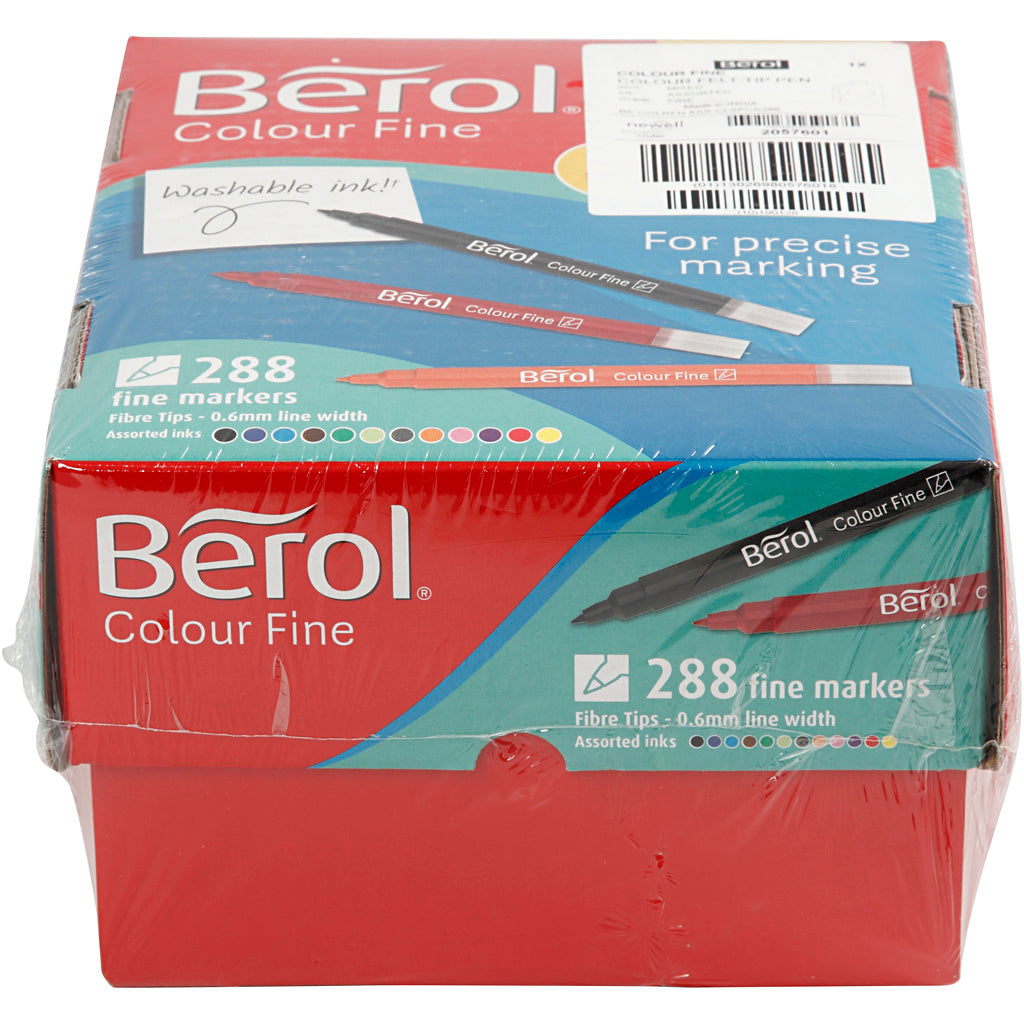 Https: www.cchobby.nl berol-colourfine-lijndikte-0-3-0-7-mm-diverse-kleuren-288-stuk-1-doos