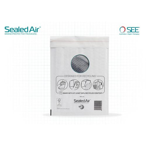 Abi luchtkussenvelop sealed air mail lite lite g 4 a4 250 x 340 mm wit