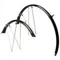 Spatbordset aim race zwart 35mm