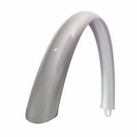Hinterradkotflügel 28 Zoll breit (60 mm), Urban Silver