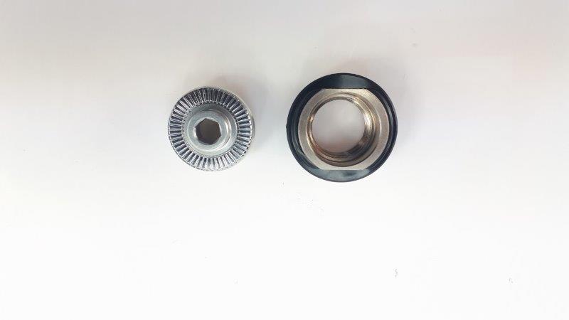 Achskonus Shimano-Kontermutter-Einheit
