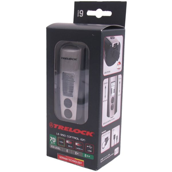 Trelock LS950 Control Ion Stirnlampe – 70 Lux – inkl. Halterung