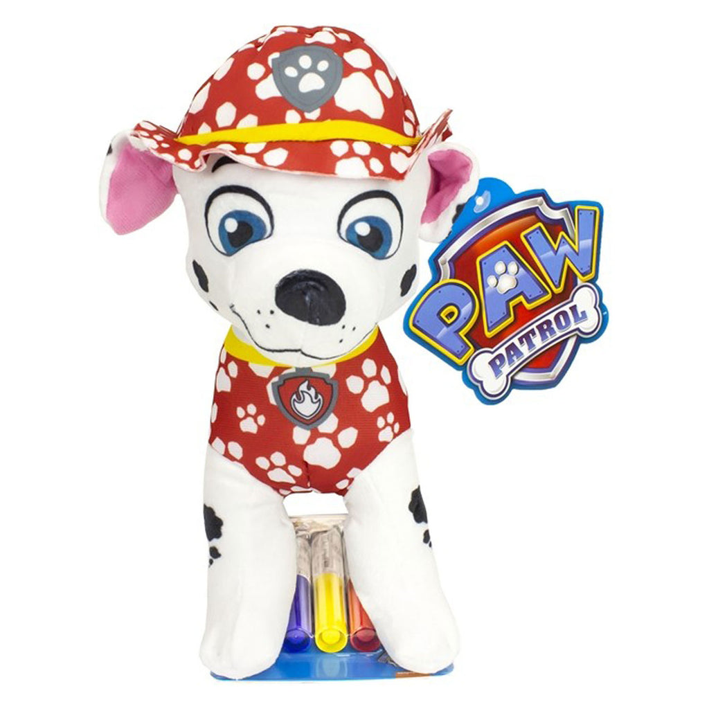 Sambro Paw Patrol Malplüschtier mit Stiften - Marshall