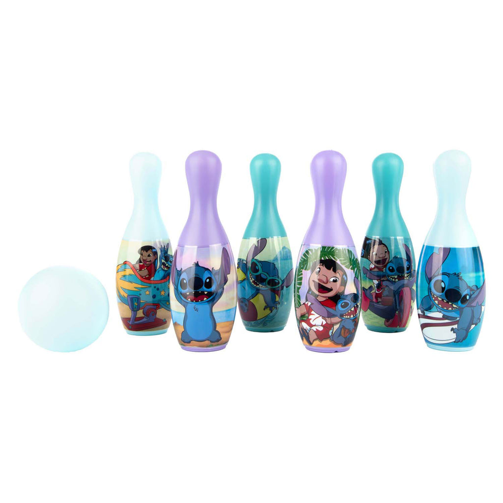 Jonotoys disney stitch bowlingset 7 delig