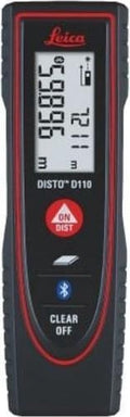Leica disto d110 afstandsmeter in tas - bluetooth - 60m