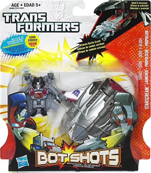 Hasbro Transformer Bot Shots Starscream Launcher