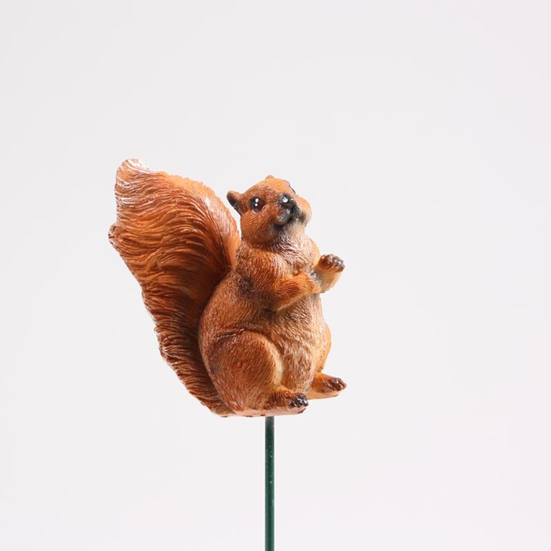 Farmwood animals eekhoorn op stok 8x4x6 cm