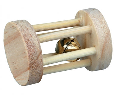 Trixie Holzspielrolle mit Glöckchen