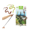 Toi-Toys Lebensechte, dehnbare Schlangen, 3 Stück.