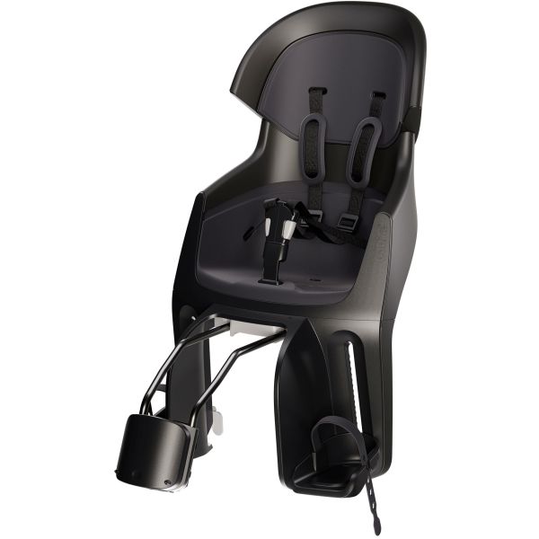 Bobike Kindersitz hinten Evolve Maxi – Rahmenmontage – Urban Black