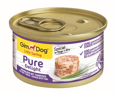 Gimdog kleiner Liebling, purer Genuss, Hühnchen-Thunfisch