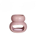 Ideas 4 seasons chubby geurbrander roze ø10xh9cm