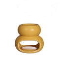 Ideas 4 seasons chubby geurbrander geel ø10xh9cm
