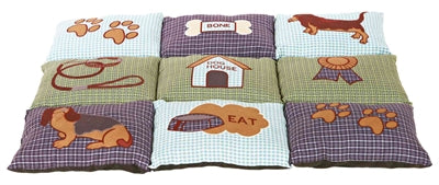 Trixie Hundekissen Patchwork blau grün