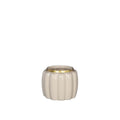 Ideas 4 seasons bloempot pouff crème ø9,5xh7,6cm