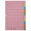 Tabbladen leitz 4340 10 tabs assorti