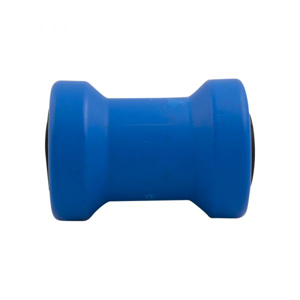 Bootskielrolle Blau 132x70, Achse 20 mm.