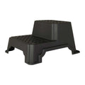Wohnmobiltreppe, Wohnwagentreppe, 2 Stufen, schwarz