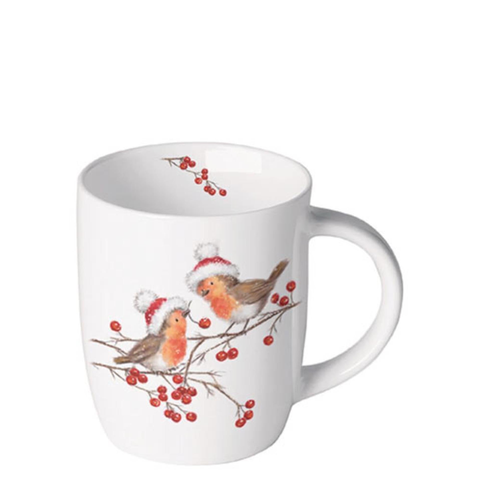 Ambiente mok 0,2l christmas robins