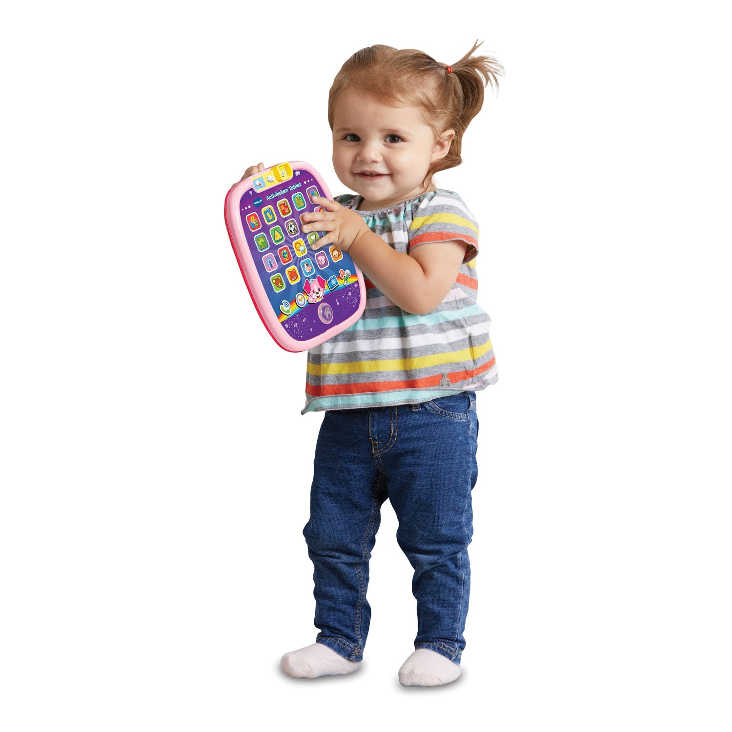 Vtech baby activiteiten tablet - educatief speelgoed - kinder speelgoed computer - vormen, cijfers meer - van 9 tot 36 maanden