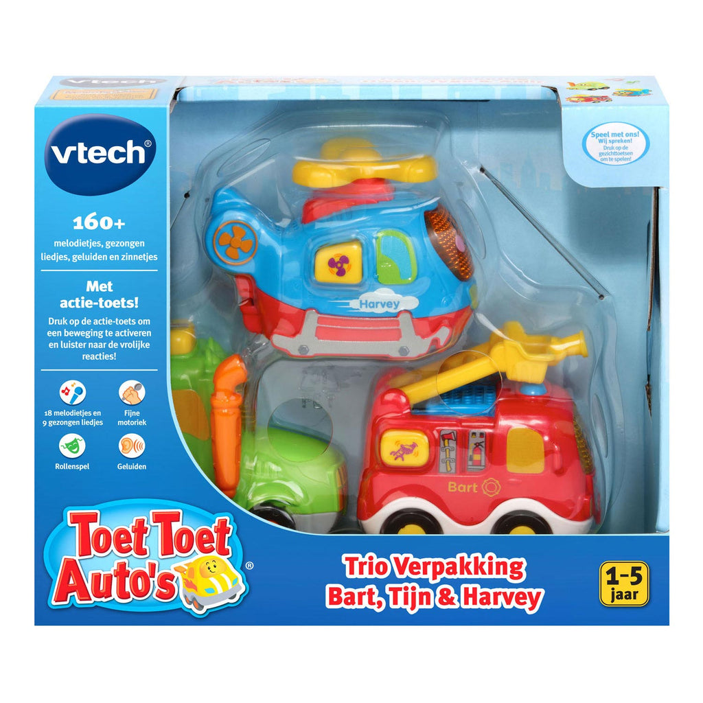 Vtech toet toet auto's - bart, tijn harvey