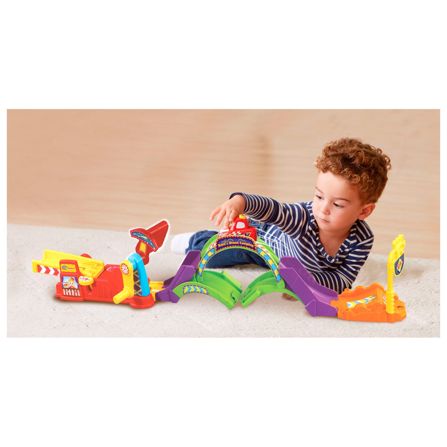 Vtech toet toet auto's - race stunt looping
