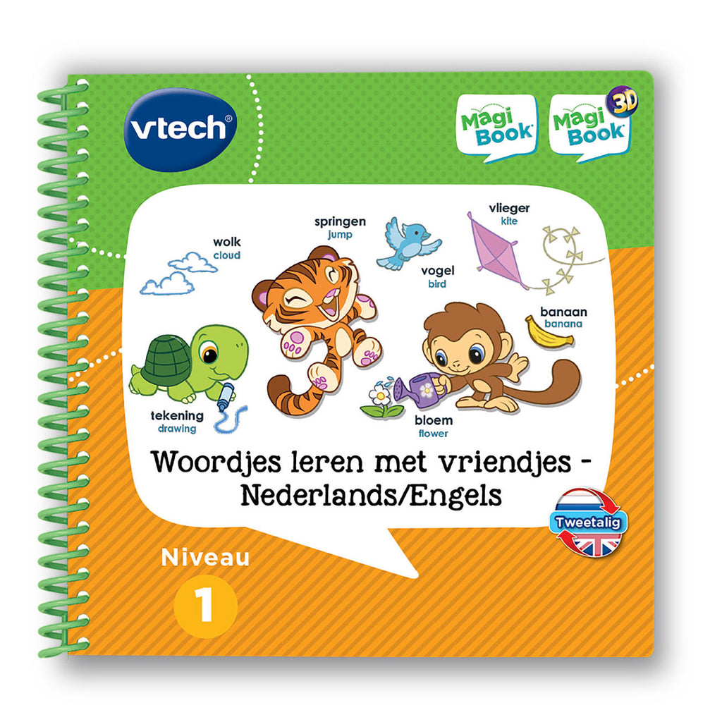 Vtech magibook woordjes leren