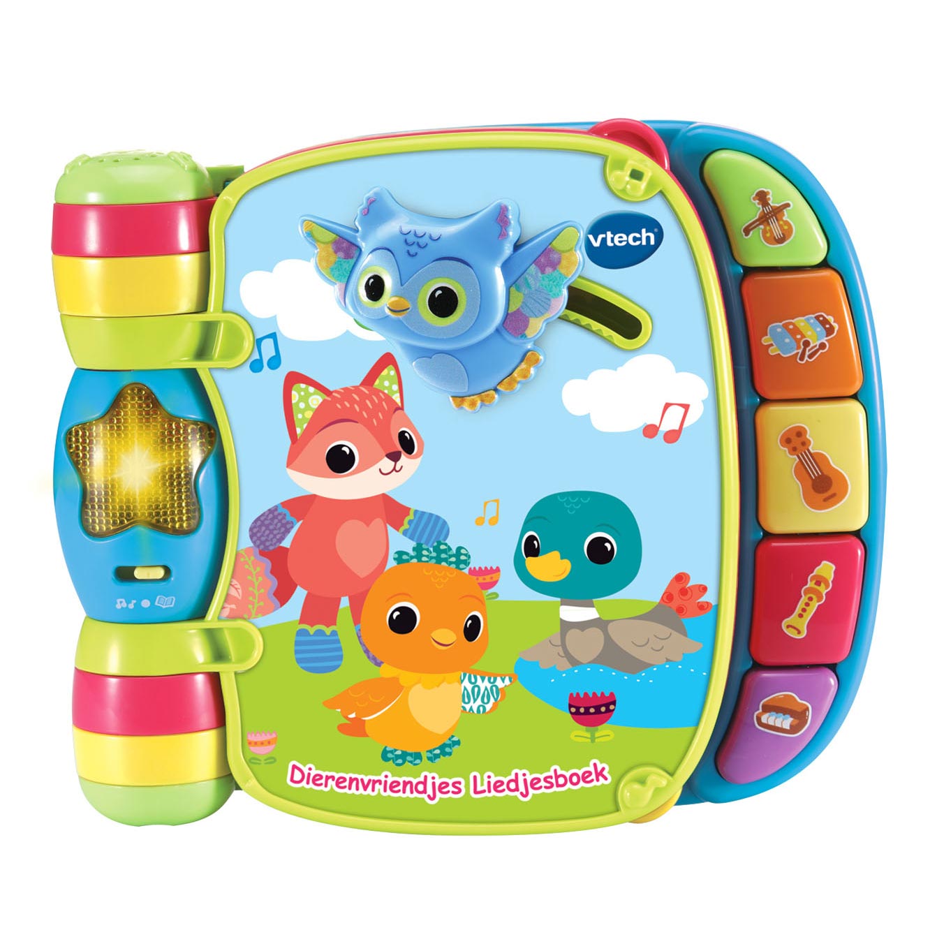 Vtech dierenvriendjes liedjesboek blauw