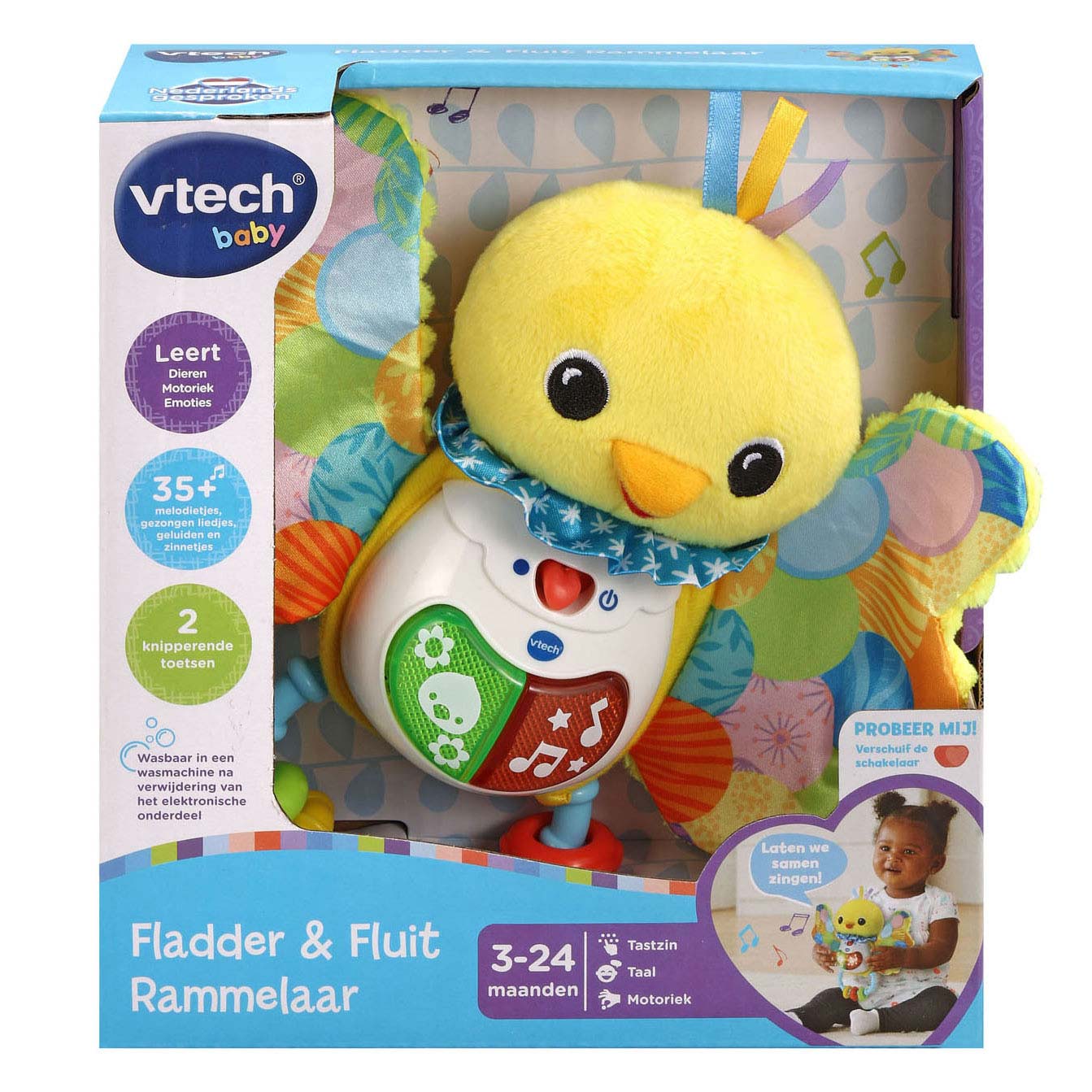 Vtech fladder fluit rammelaar