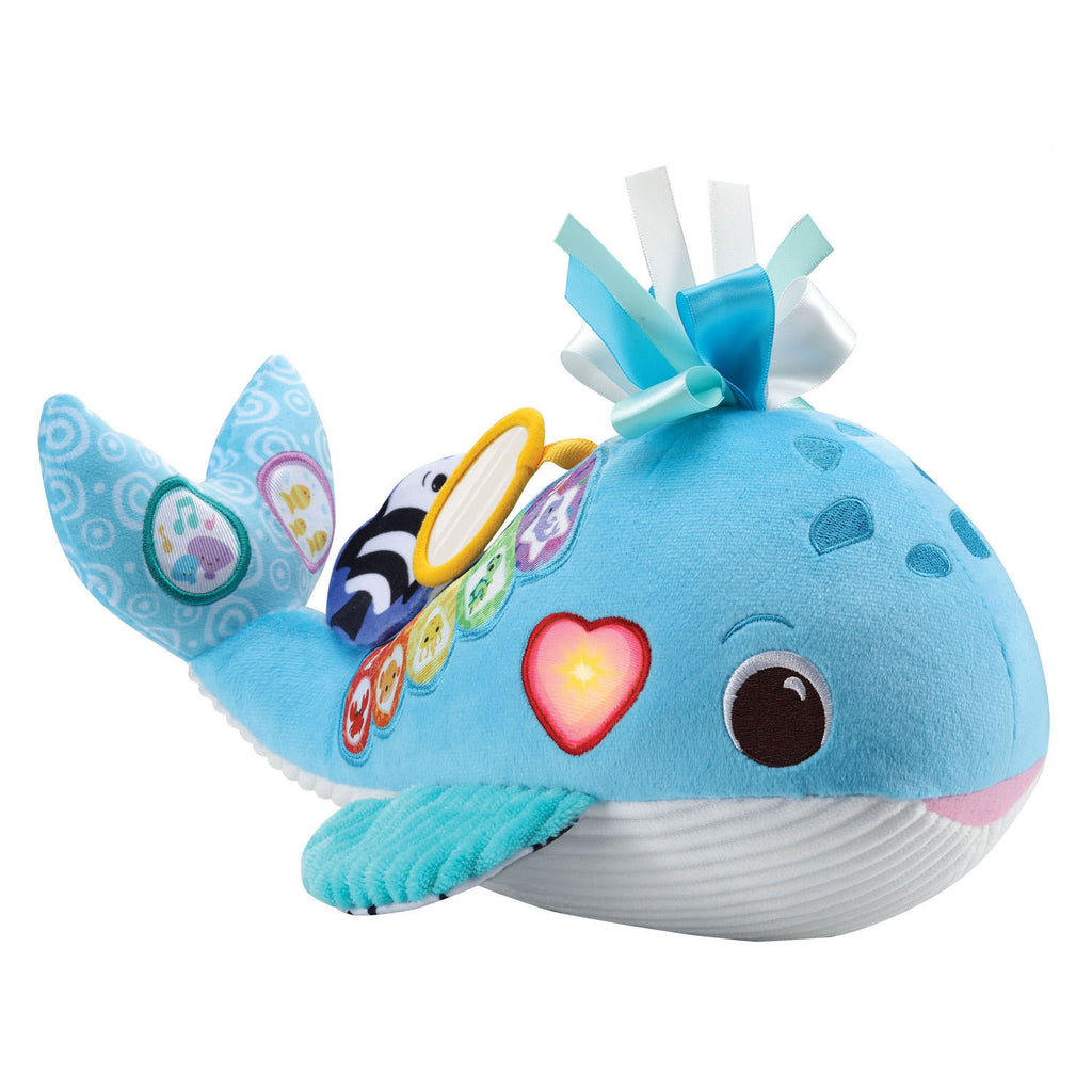 Vtech Green Knuffel en Leer Walvis