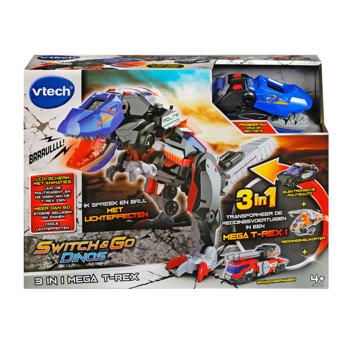 Vtech Switch Go Dinos 3-in-1 Mega T-Rex