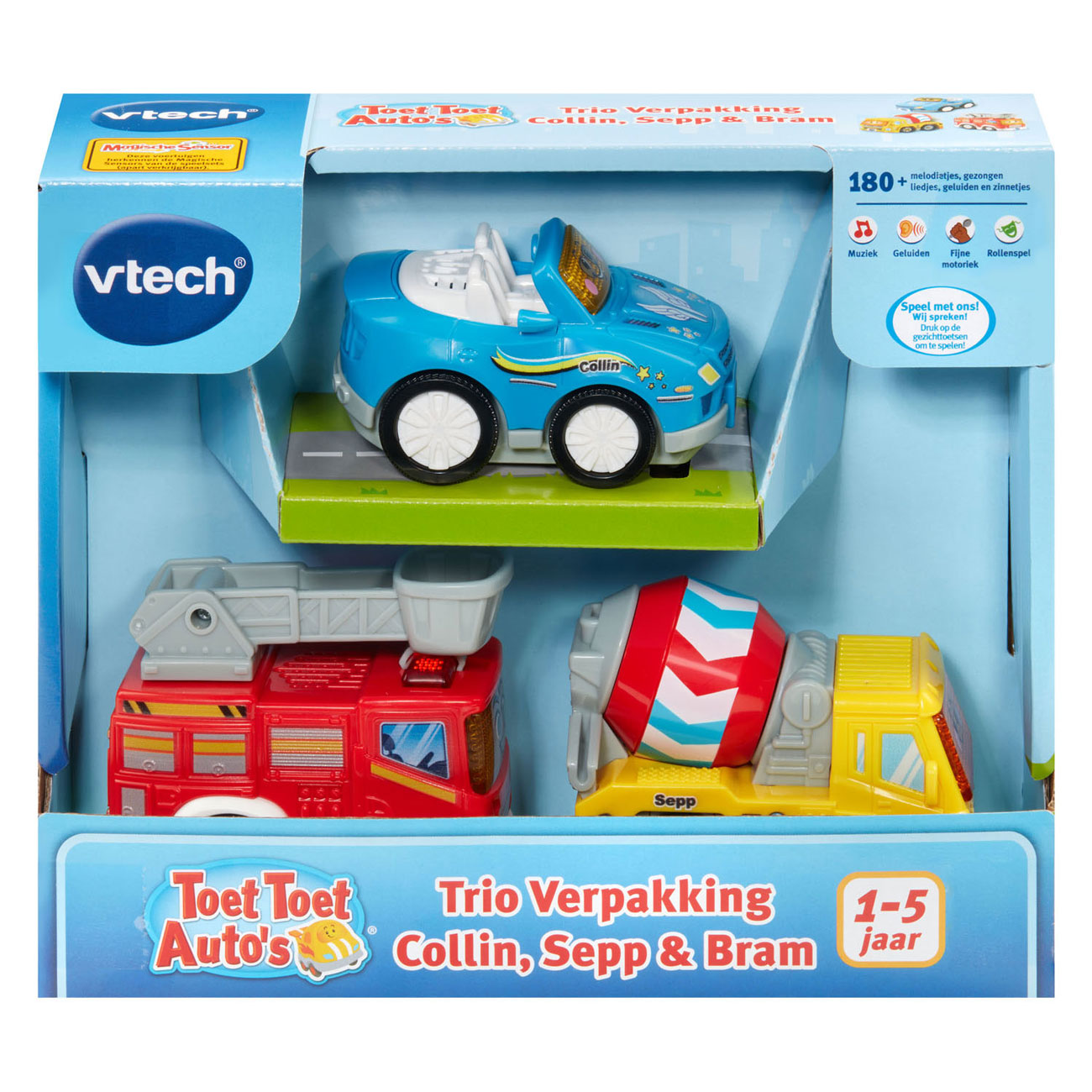 Vtech toet toet auto - trio pack 1