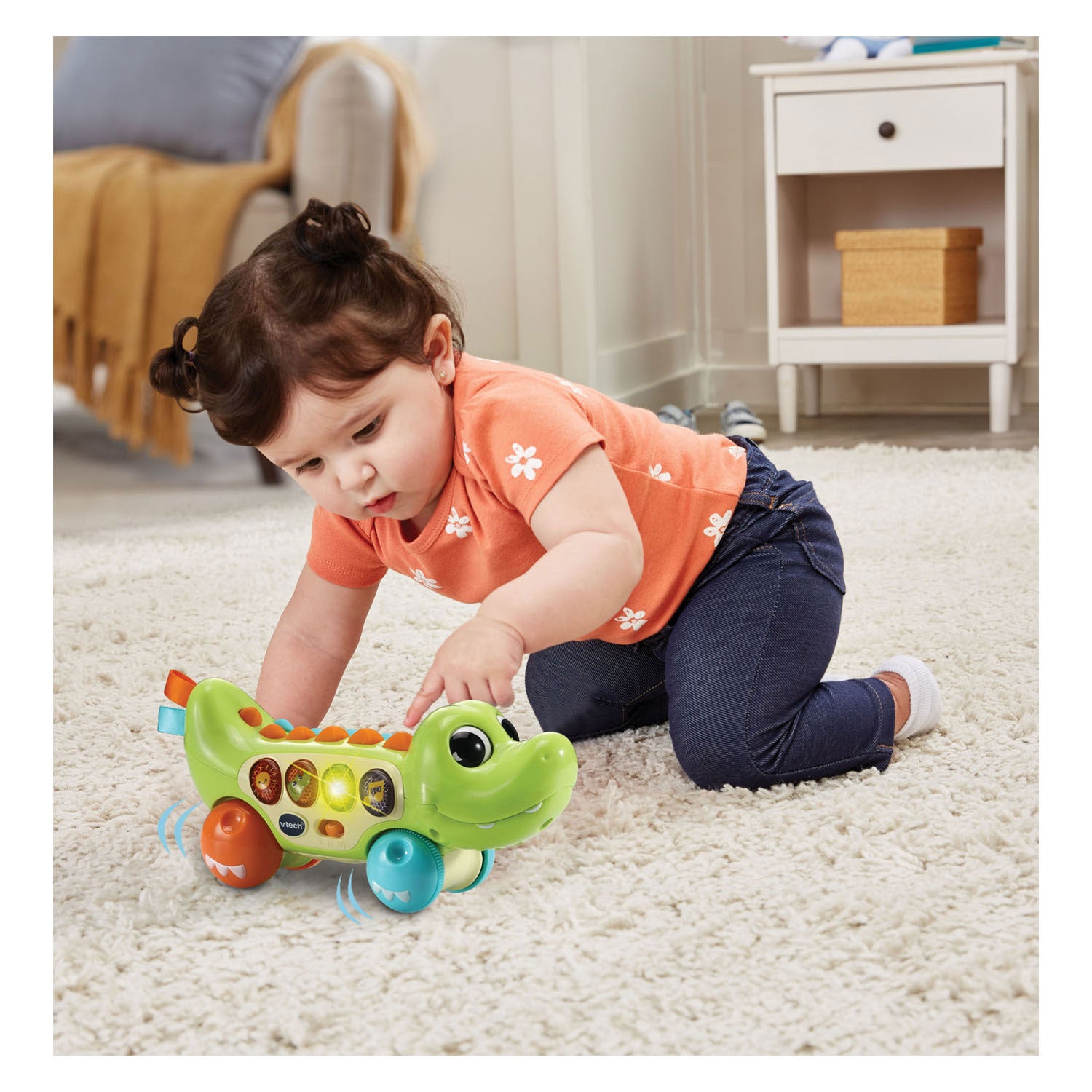 Vtech baby rol dol krokodil