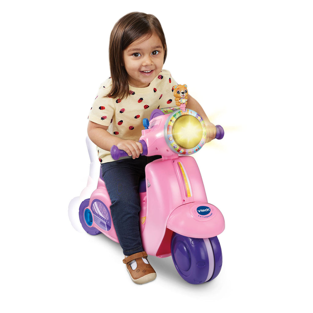 VTech 2in1 Balance Scooter rosa