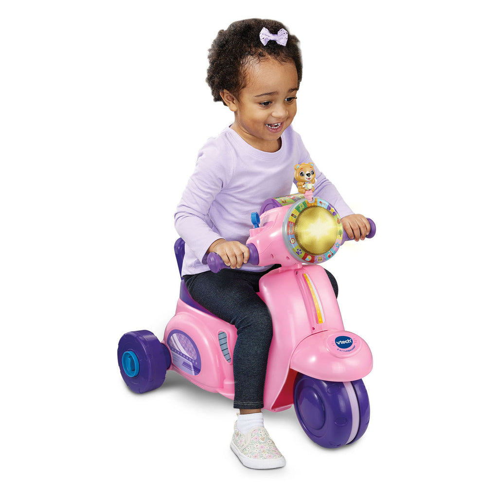 VTech 2in1 Balance Scooter rosa