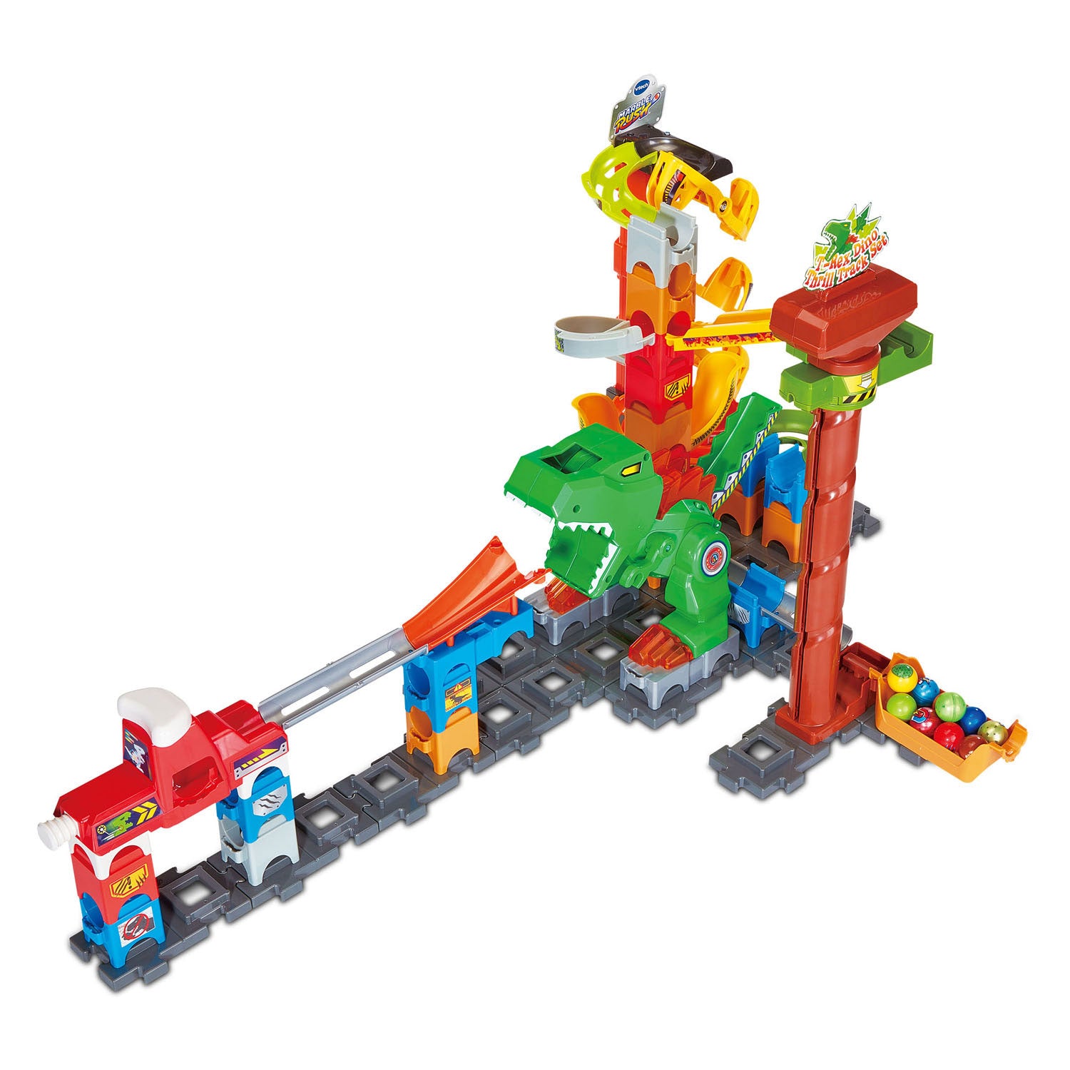 Vtech marble rush dino adventures magnetish set xl400e knikkerbaan
