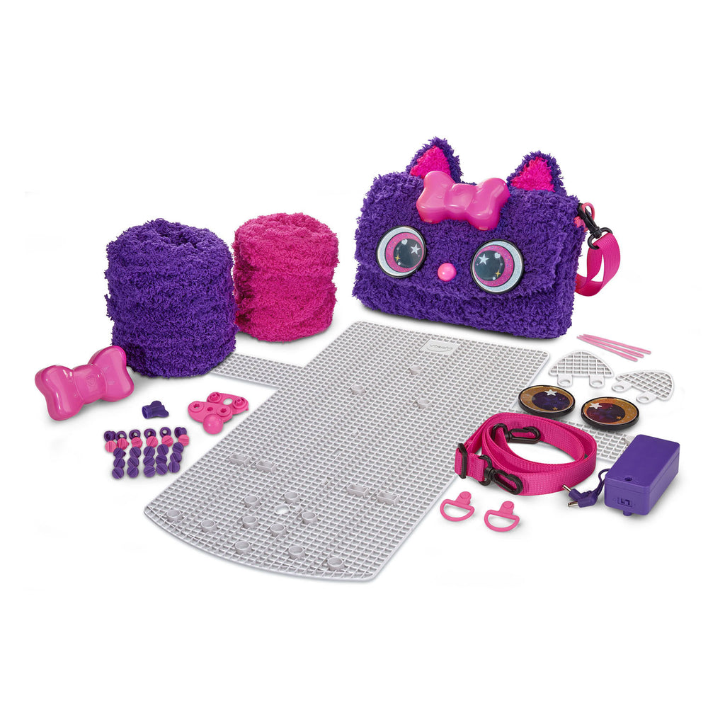 Kid'couture cat creëer leer handtas