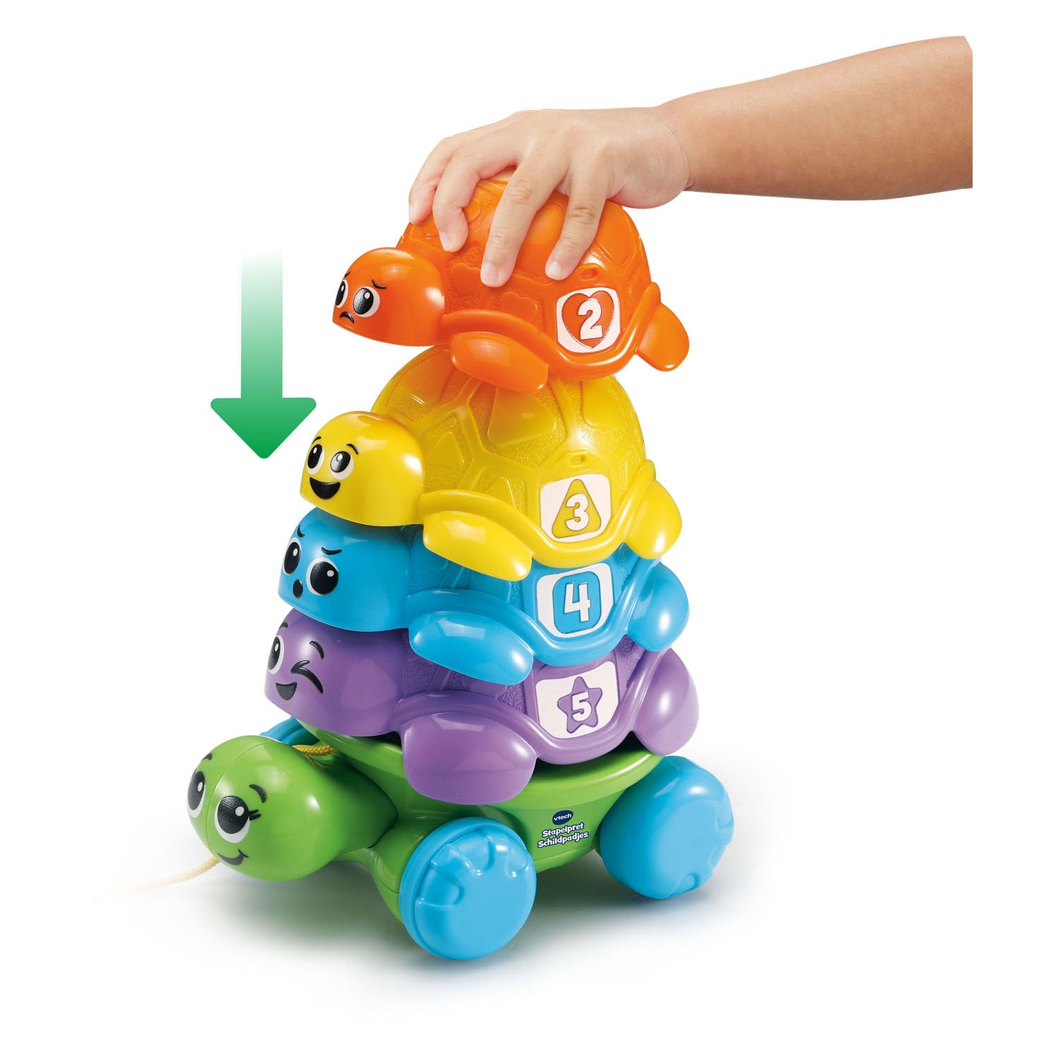 Vtech stapelbare Schildkröte zum Nachziehen