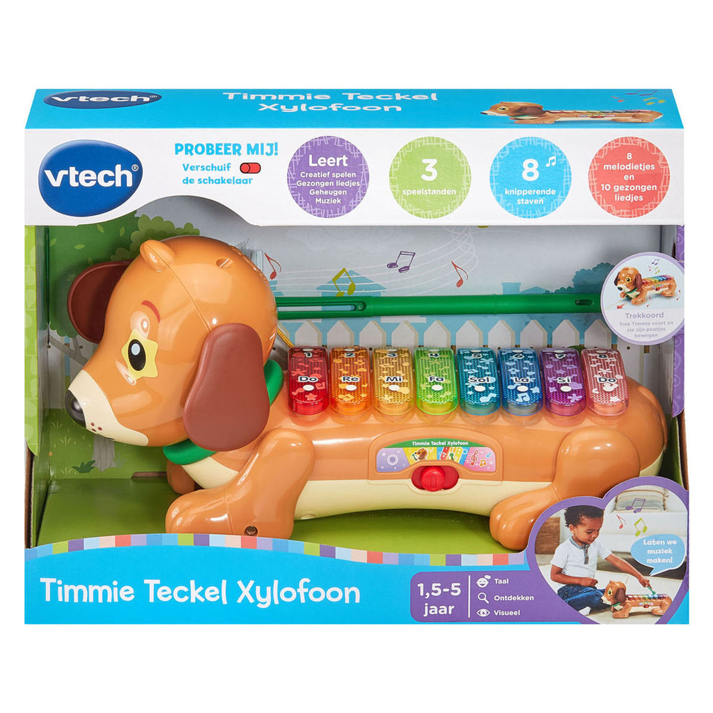 Vtech timmie teckel xylofoon met licht en geluid