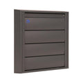 Renson 1062415 - skin opbouw dampkaprooster alu433 (173x173) structuur 7016 | 2 stuks