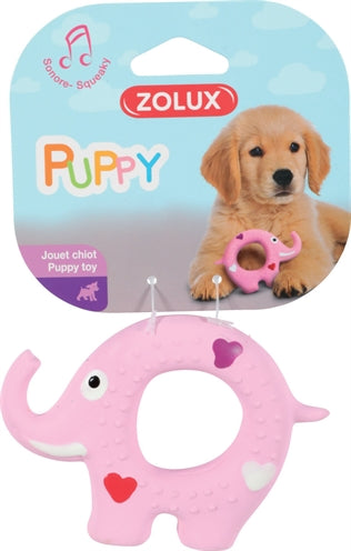 Zolux paptyspeeltgoed Latex Elefant Rosa