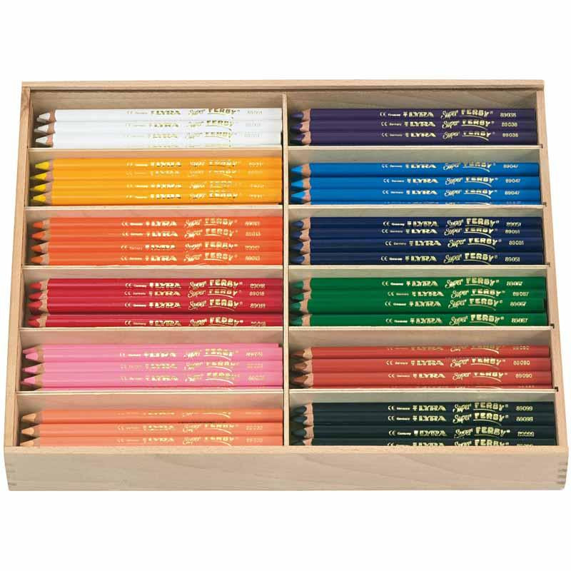 Https: www.cchobby.nl super-ferby-1-kleurpotloden-l-18-cm-vulling-6-25-mm-diverse-kleuren-12x12-stuk-1-doos