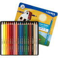 Lyra http: www.cchobby.nl super-ferby-1-kleurpotloden-l-18-cm-vulling-6-25-mm-diverse-kleuren-18-stuk-1-doos