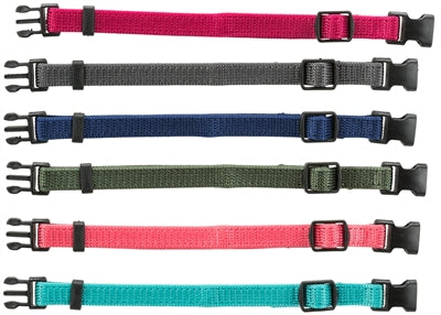 Trixie Welpenhalsband-Set in Fuchsia, Graphit, Indigogrün, Korallenblau