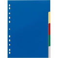 Blanco tabbladen durable 6730 5 tabs 11 gaten multikleur