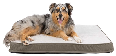 Trixie Vital Orthopädisches Kissen Taupe Hellgrau